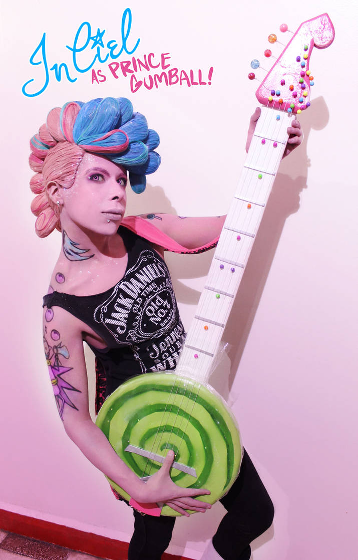 Prince Gumball - Punk Version (Adventure Time) by InCielxCPherCosplay ...