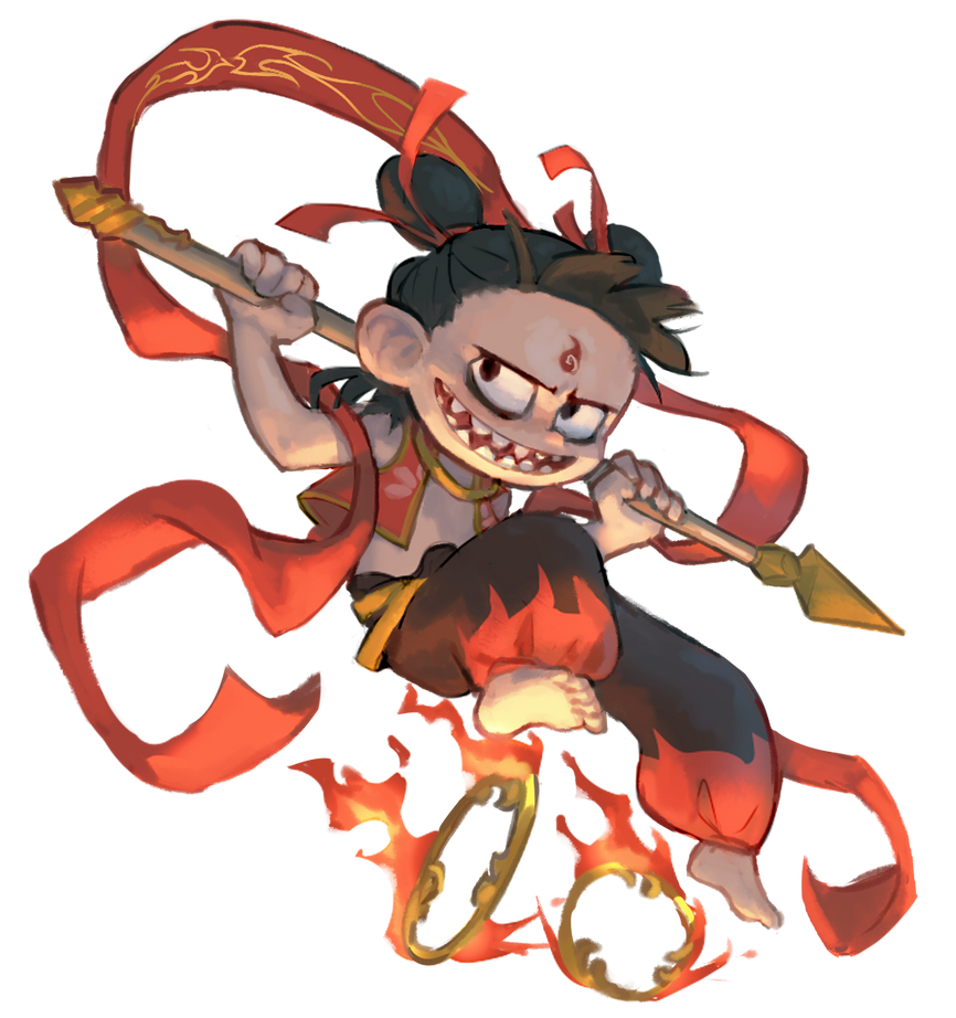 Ne Zha by Cocoroll on DeviantArt