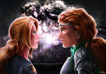 Through time and Space by psychee-ange