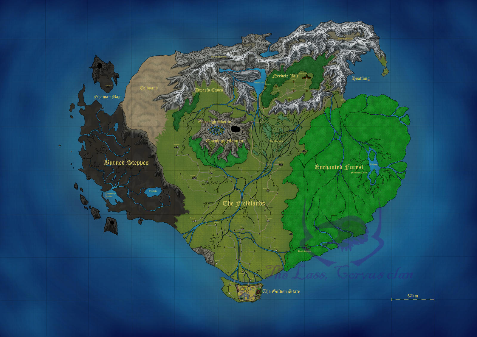 Utgard Minecraft Utgard Island Map by The-Lass on DeviantArt