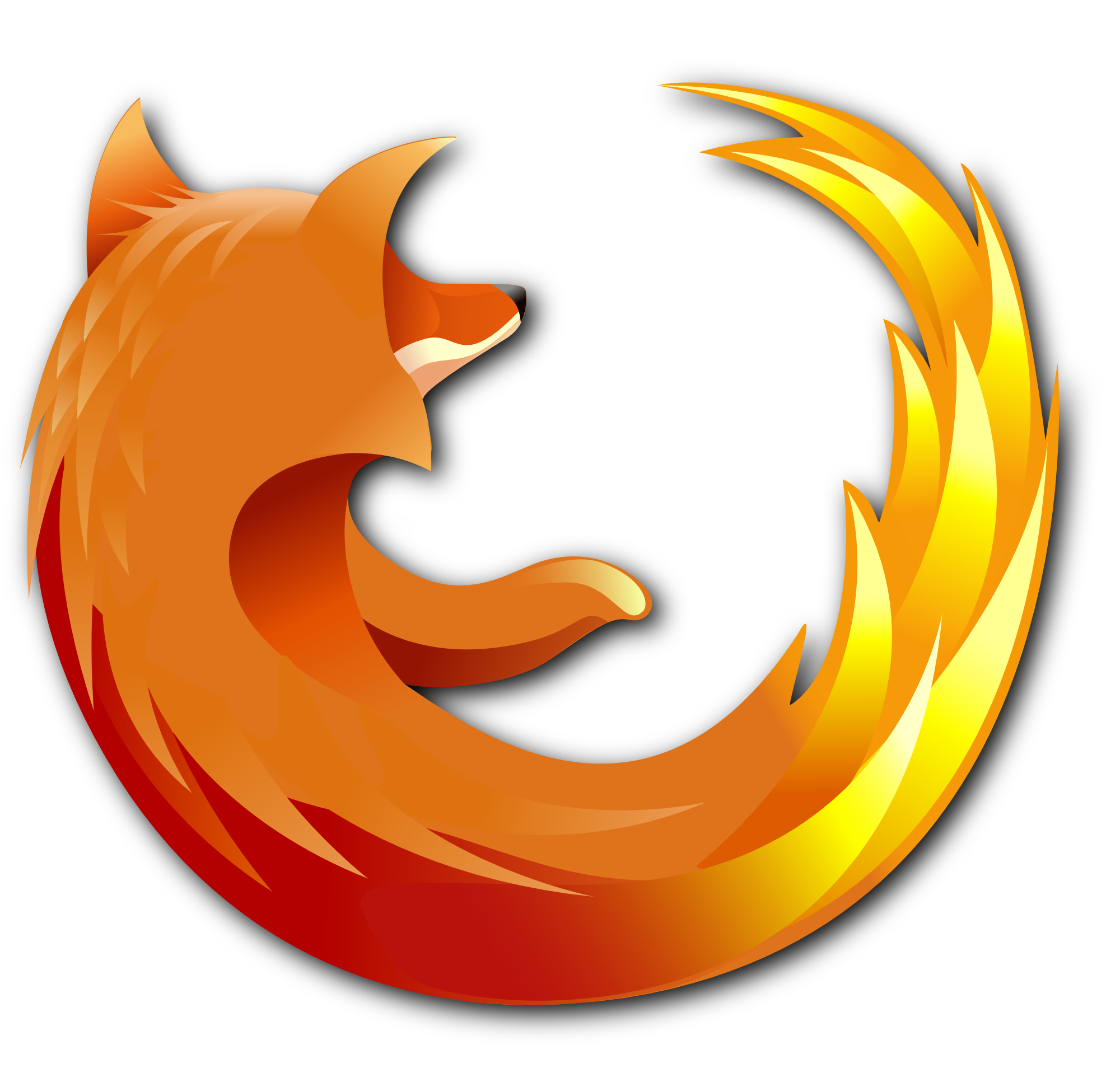 Firefox logo without globe by balcsida on DeviantArt