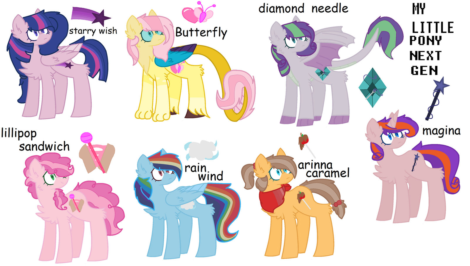 Mlp Next Gen Color Guide My Mlp Next Gen by FluffriousCorgi on DeviantArt