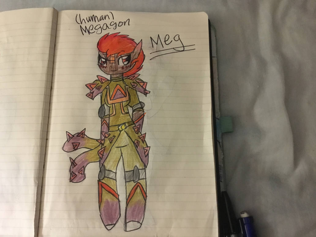 :human Megagon: Meg by FluffriousCorgi on DeviantArt