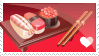 Sushi Love Stamp