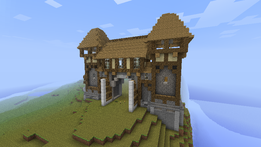 picture Entrance Gate Design Minecraft main entrance minecraft by nosh0r on
