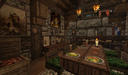 Medieval Minecraft Interior