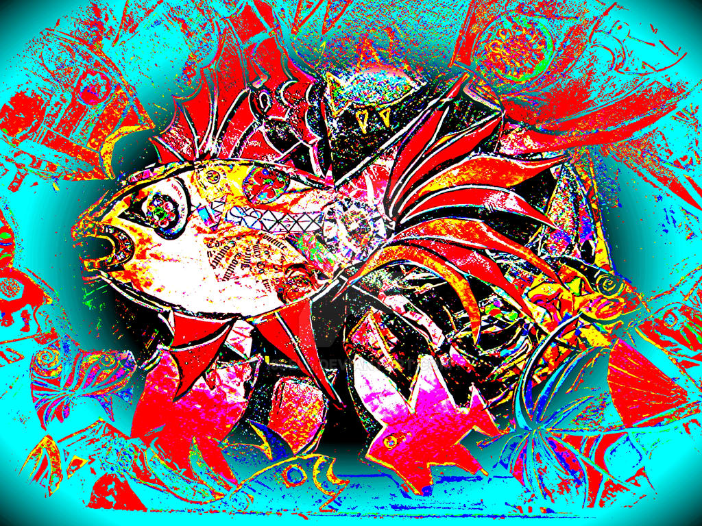 Fish Pattern Atomic Atomic Fish by 13Sell on DeviantArt