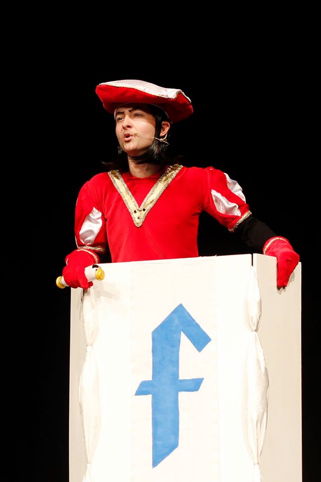 Farquaad Rapper Lord Farquaad - On stage by LittleTinyHero on DeviantArt