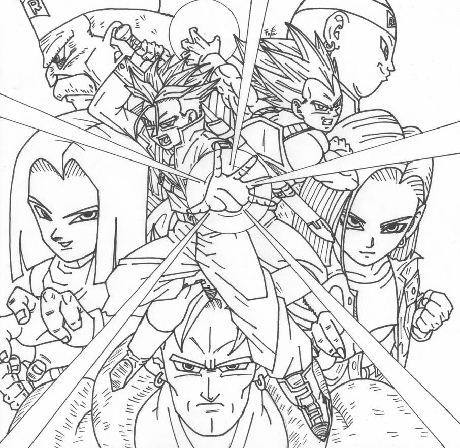 DBZ Android Saga by cheygipe on DeviantArt