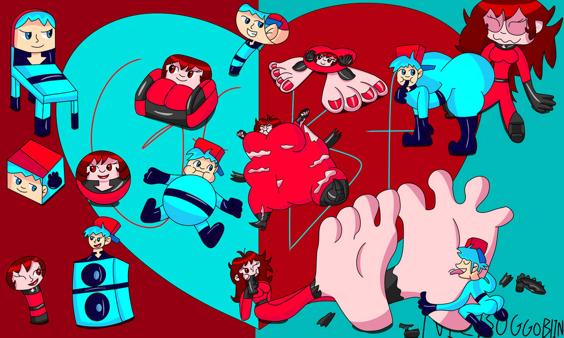 Stretchy GF and BF TF sheet (art trade) by nilboggoblin on DeviantArt