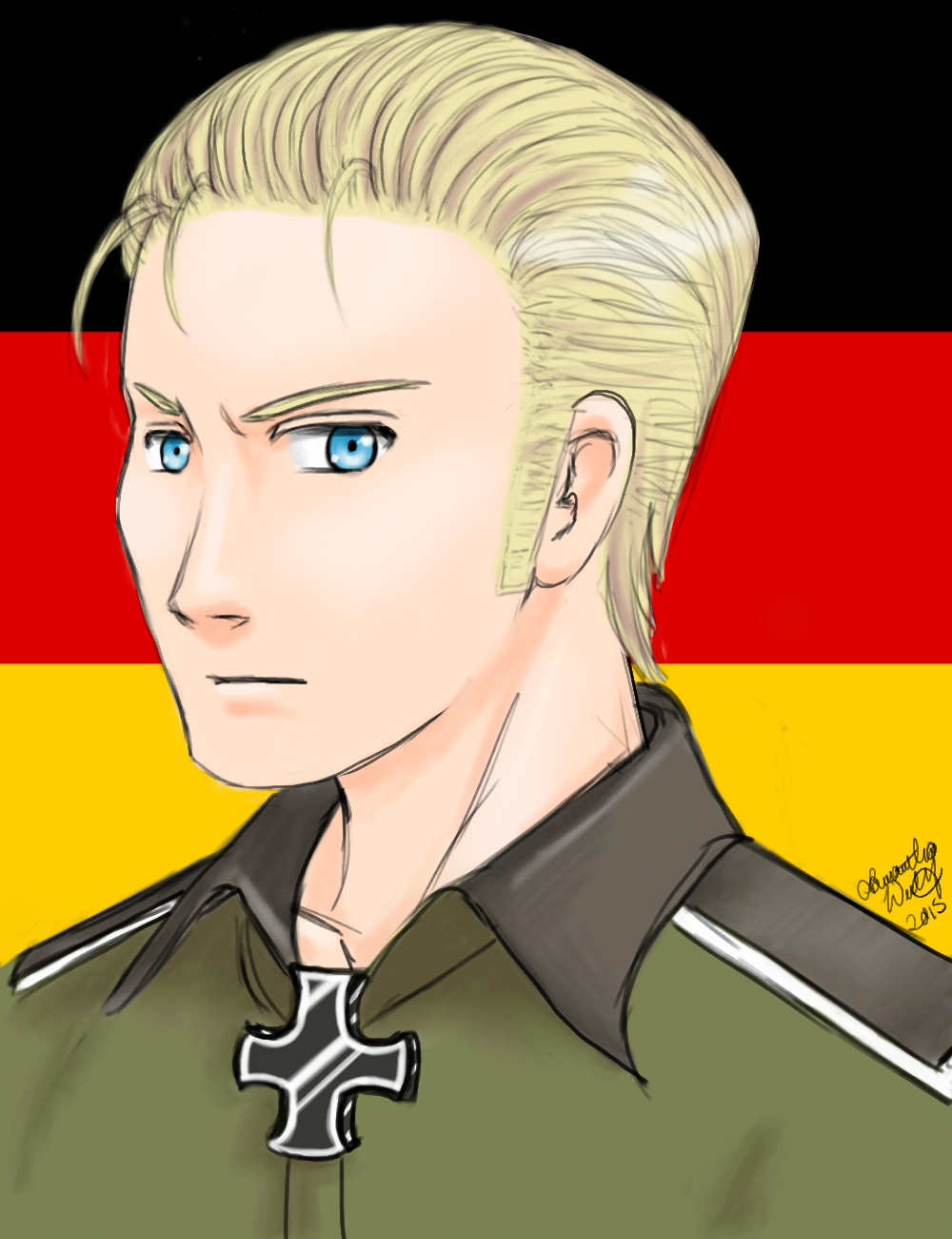 Hetalia Portrait - Germany