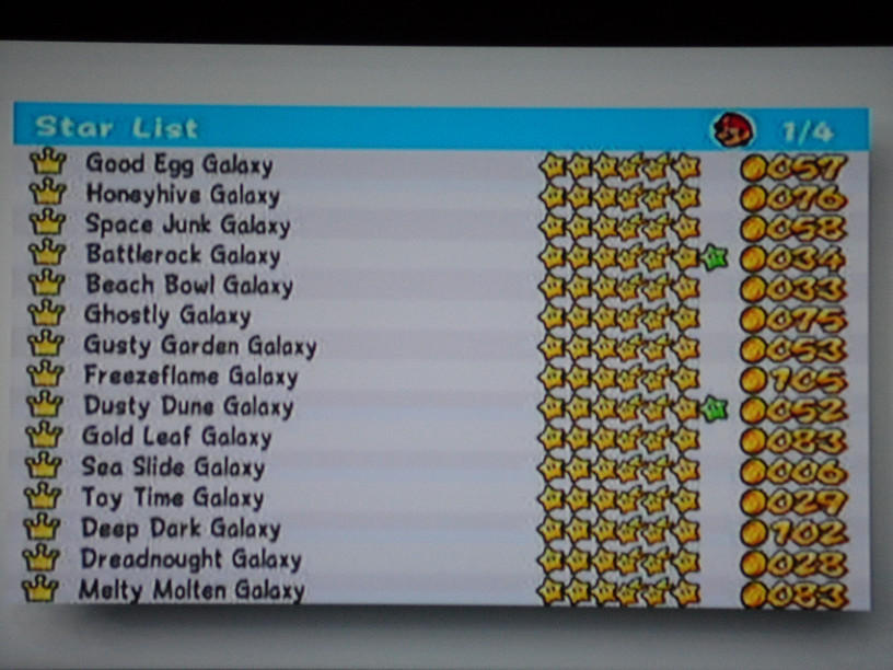 Super Mario Galaxy Coin And Star List 1 By Colonel Majora SSBB On super-mario-galaxy-coin-and-star-list-1-by-colonel-majora-ssbb-on