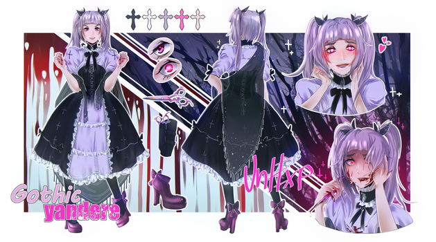 Adoptable Gothic Yandere CLOSED