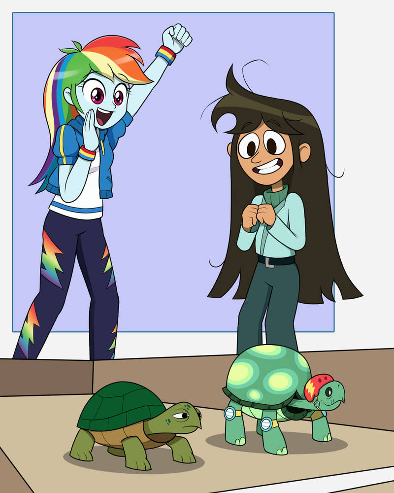 Turtle Race by Mew-Me on DeviantArt