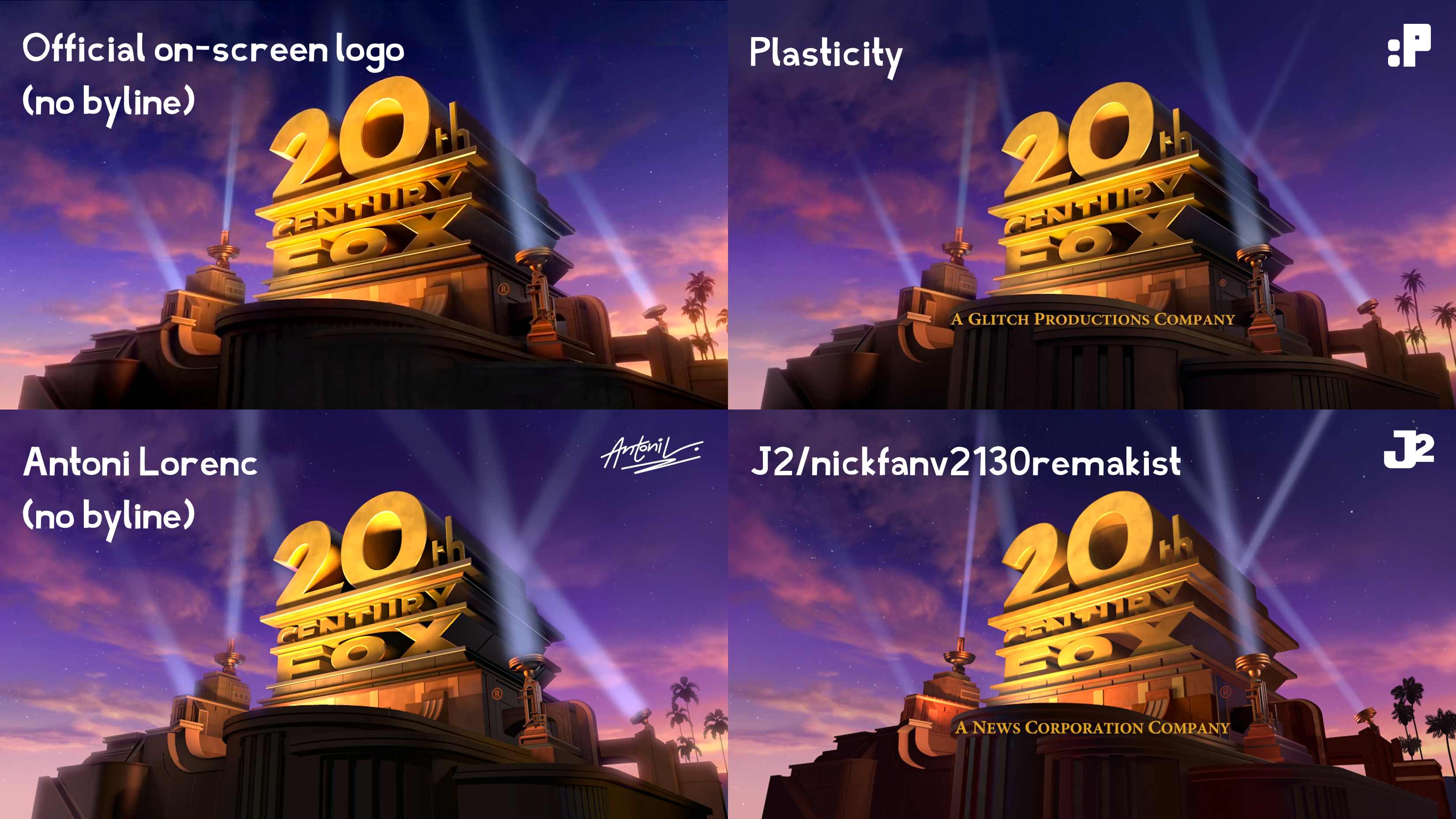 20th Century Fox (2009) remake comparisons by Windows7AeroAnimator on ...