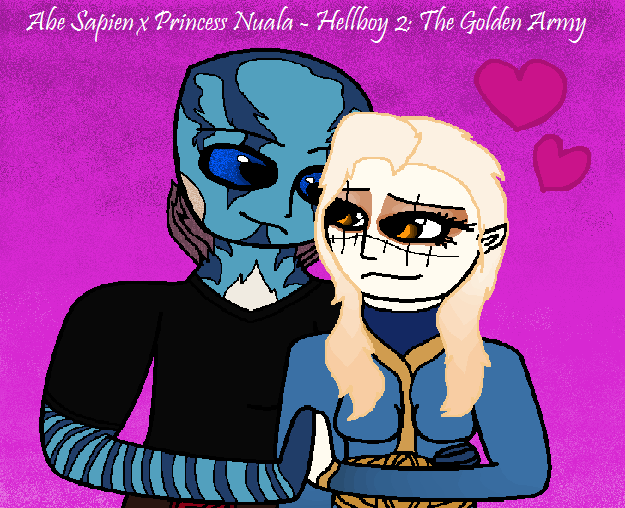 Abe Sapien x Princess Nuala ~ Hellboy 2