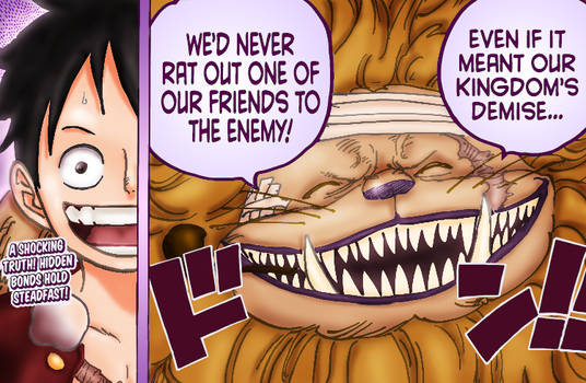 One Piece 816 : Minks' Loyalty