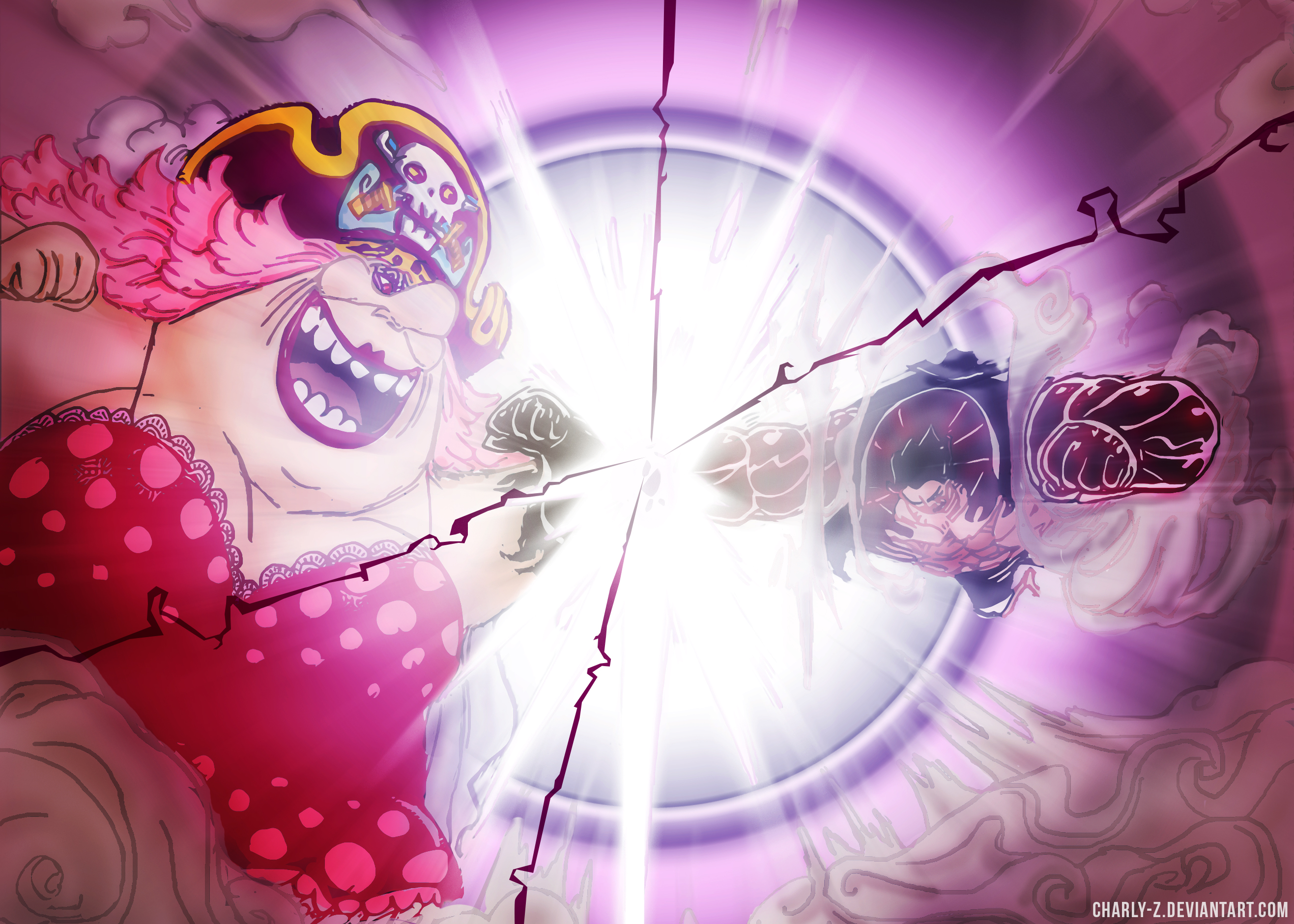 Big Mom y Zeus (One Piece Ch. 874) by bryanfavr on DeviantArt