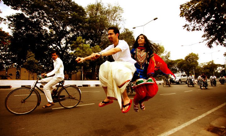 wedding bike