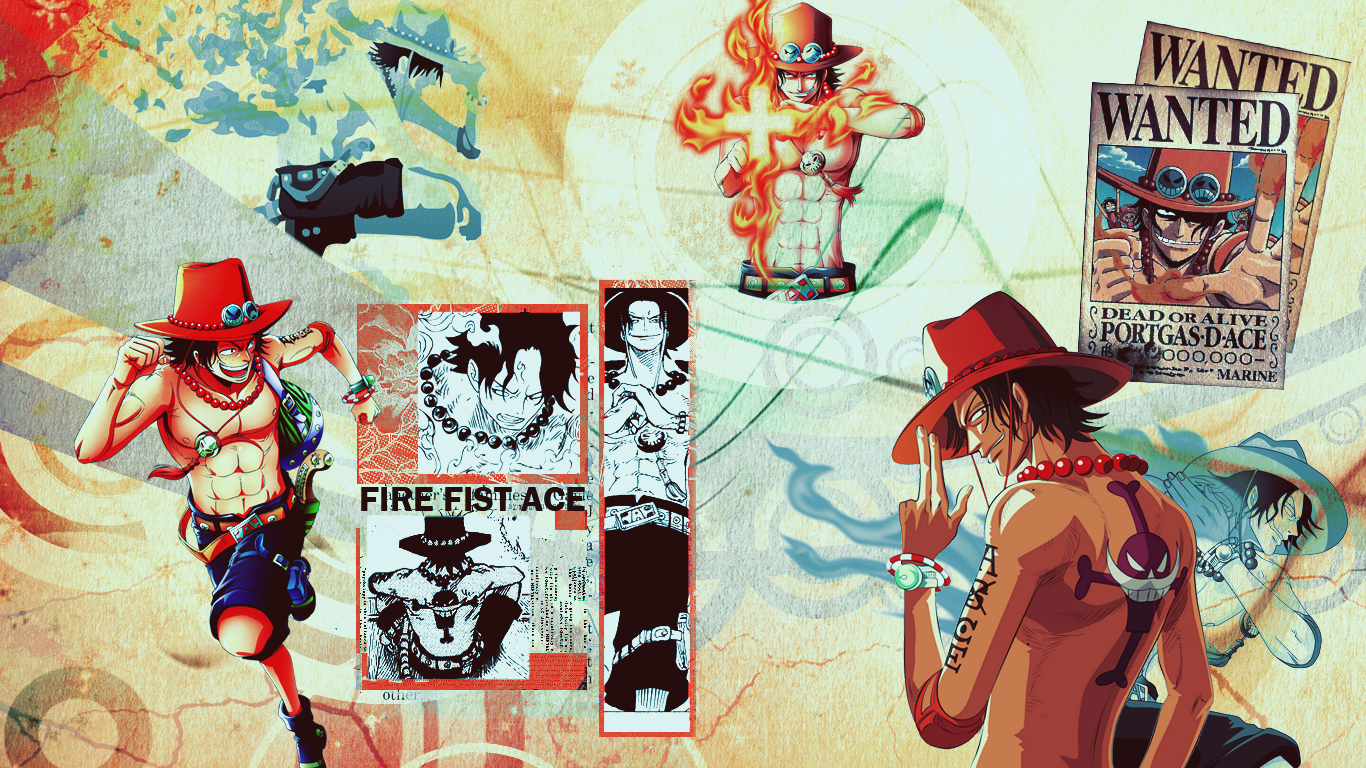 Portgas D Ace wallpaper by RollingStar89 on DeviantArt Portgas D Ace wallpaper by RollingStar89 on DeviantArt