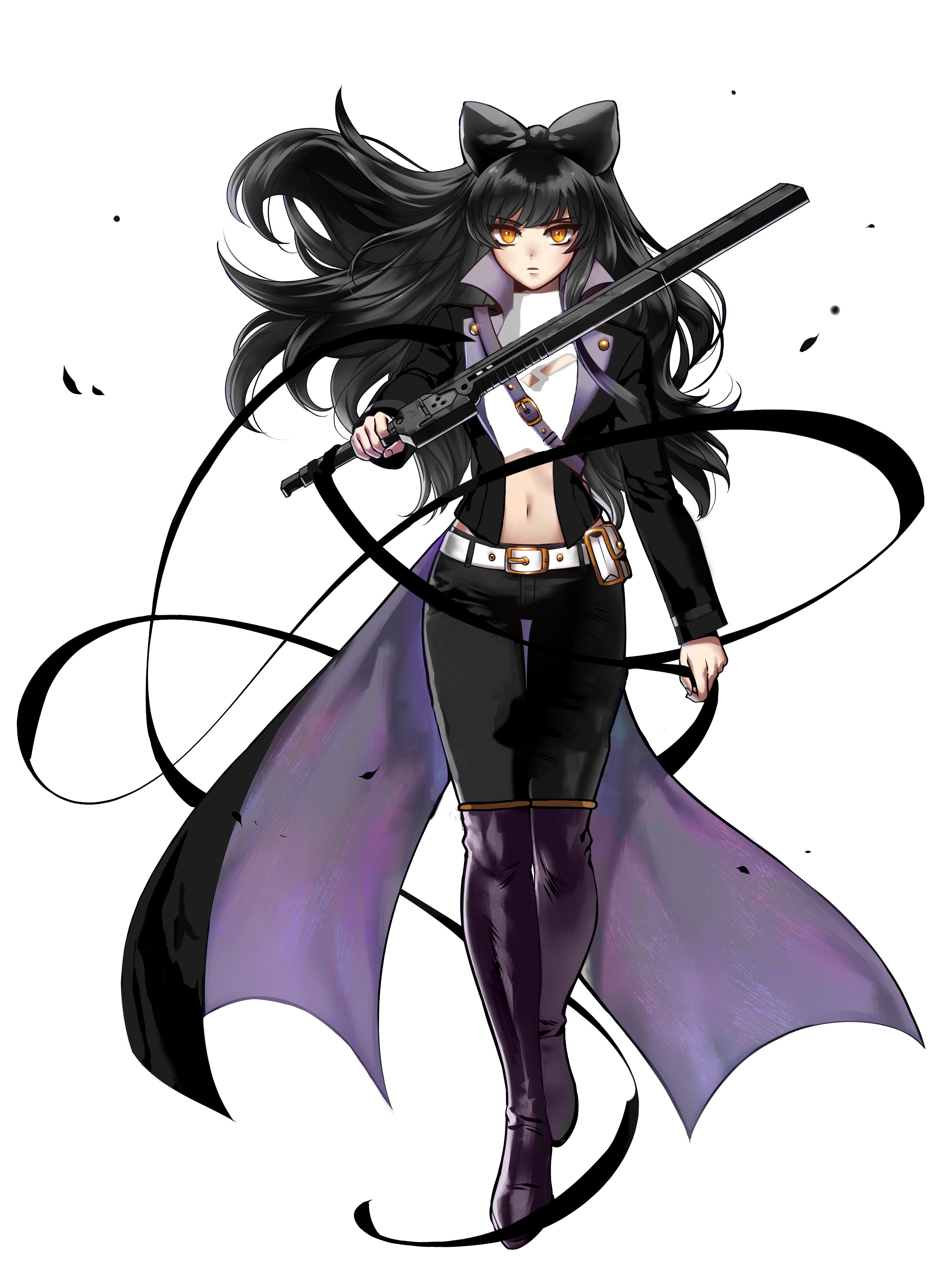 Blake Rwby Color Gradient RWBY Volume 4 Blake redesign by Carson0508 on DeviantArt