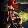 colored red Sonja