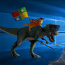 Windows 10 T-Rex and Ninja Cat