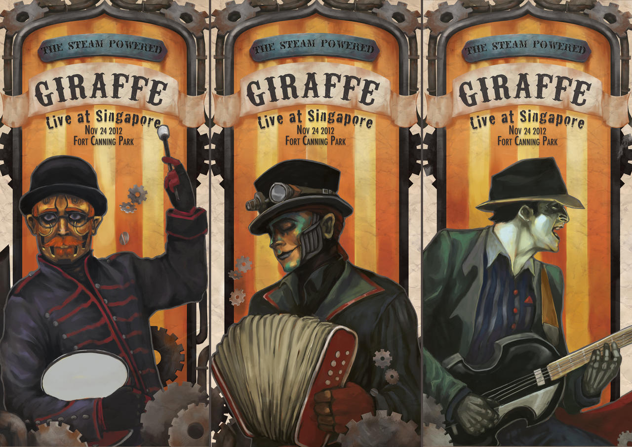 Steam powered Giraffe by leefaan on DeviantArt