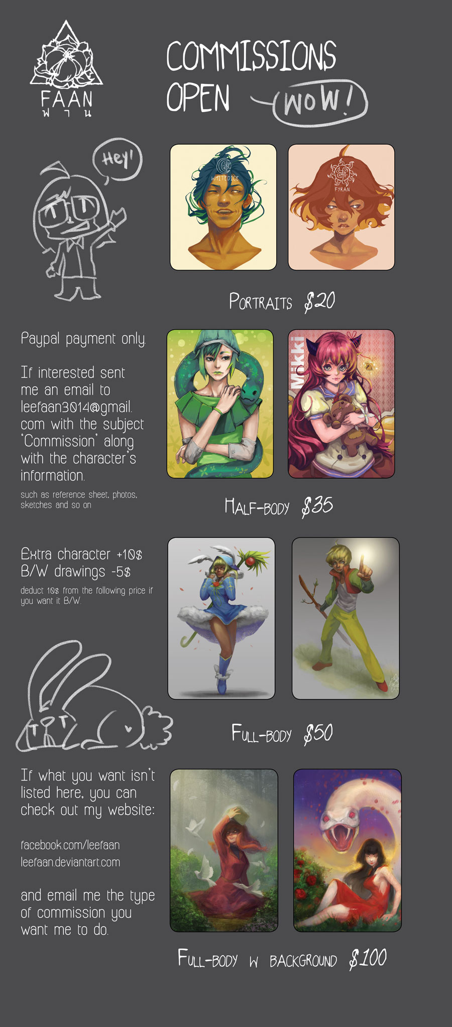 Commission Info Sheet