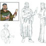 Medieval Figures - WIP