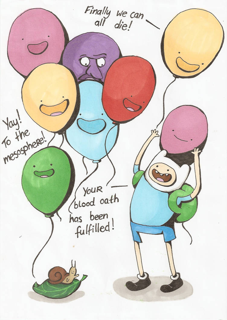 Adventure Time Balloons by OoOdanaOoO on DeviantArt