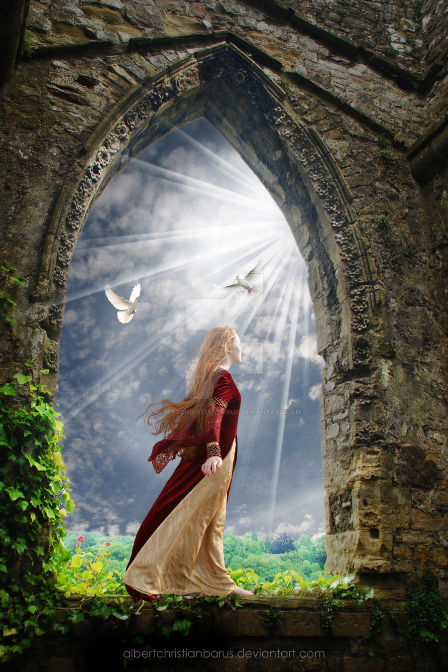 facing the light_fantasy art by albertchristianbarus on DeviantArt