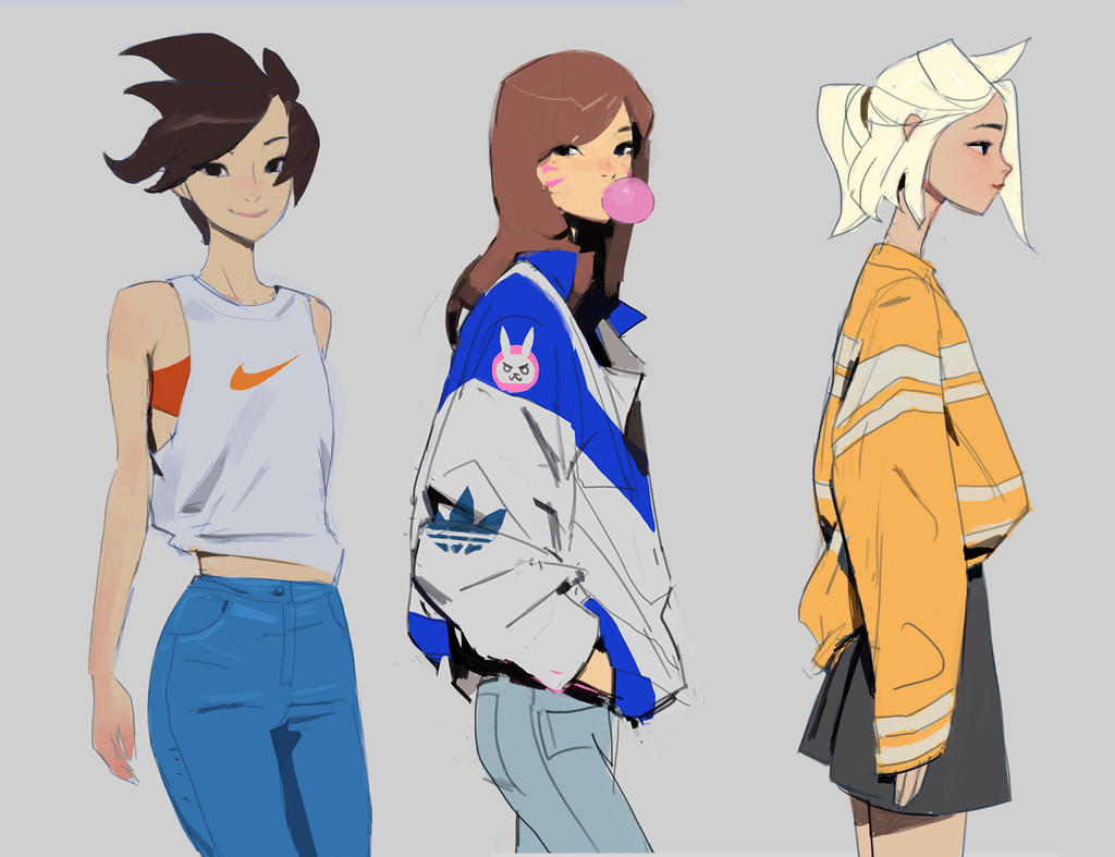 Overwatch fashion week by samuelyounart on DeviantArt