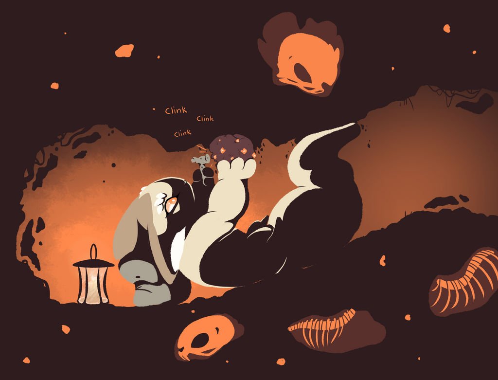 Deeper Into The Mines by HelHunden on DeviantArt