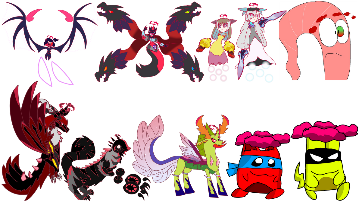 Gigantamax Set 2 by Scarletkid897 on DeviantArt