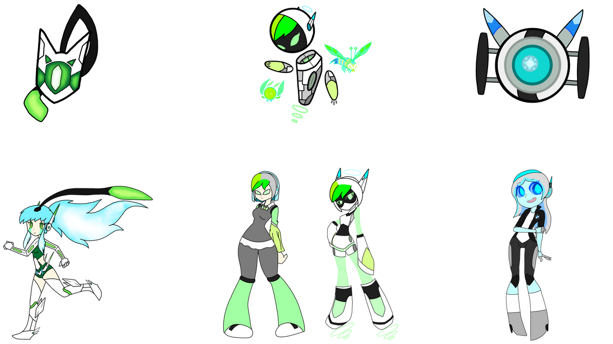 Female Androids by Scarletkid897 on DeviantArt