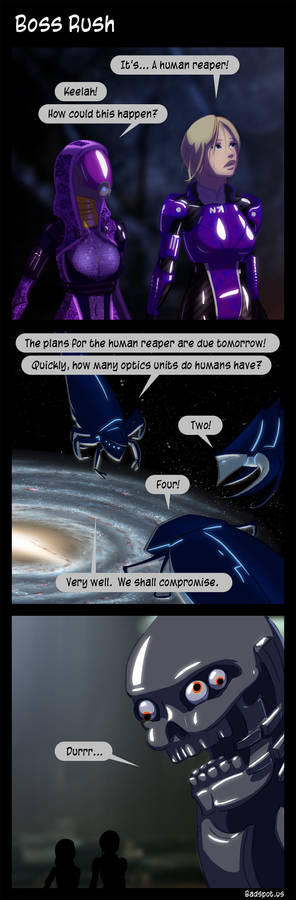 Mass Effect Comic 'Boss Rush'