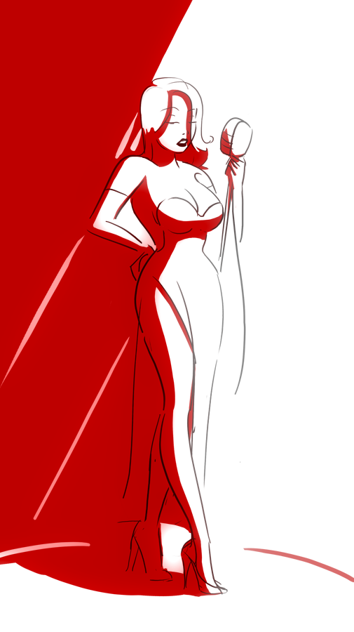 Jessica Rabbit Sketch