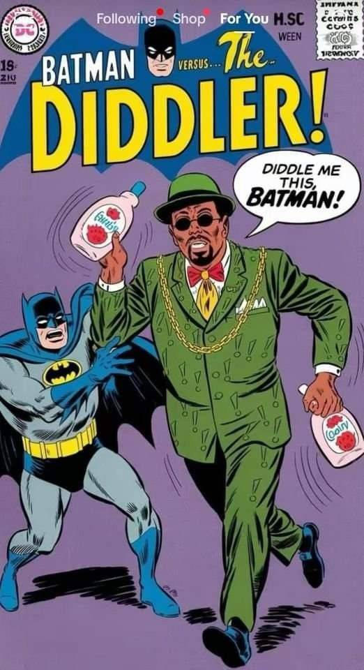 Batman versus...the DIDDLER by Player694209 on DeviantArt