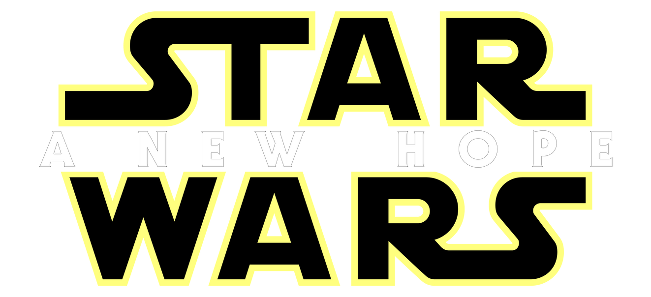 Star Wars A New Hope Logo by UncleKracker on DeviantArt