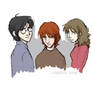 Harry Ron and Hermione