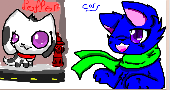 Pepper and Carhekitty XD