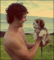 Tom and a Puppy