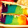 Miss Vivian's One of a Kind Rainbow Cake