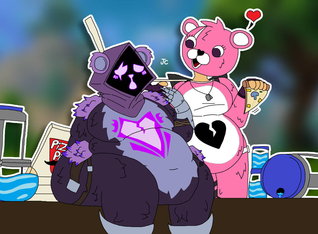 Cuddle Team Feeder and Raven Team Feedee by jcmmq135 on DeviantArt