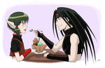 + Contest entry - Couples - Kisshu'n'Envy + by Akuma-no-Atisuto