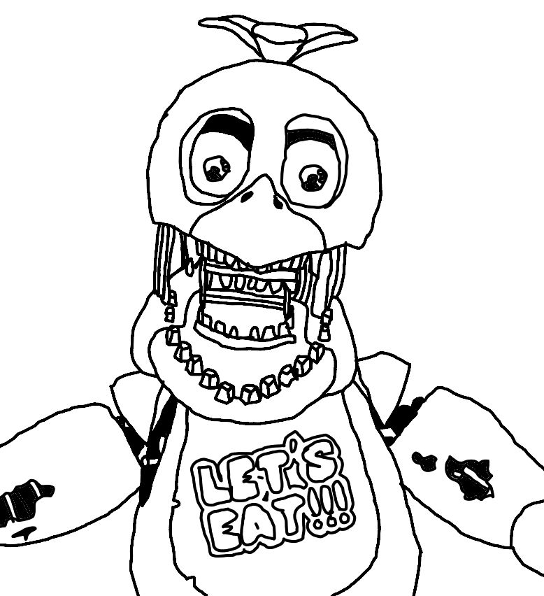 A Drawing Of Withered Chica I Guess By DiamondDoesDeviant On DeviantArt withered-chica-render-by-abyssalcross-on-deviantart
