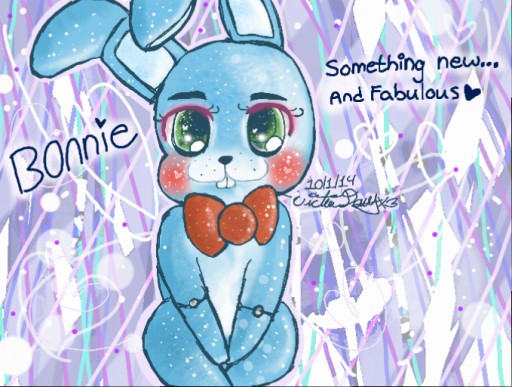 Bonnie do fnaf 2 consertado by Bendyzinho3103 on DeviantArt