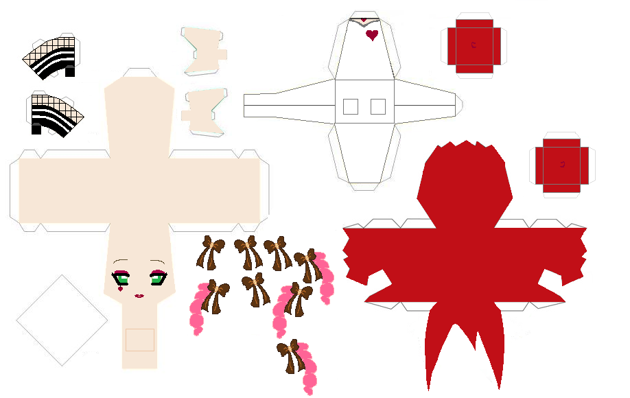 Emilie Autumn paper craft