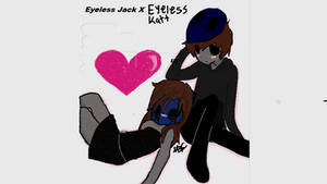 eyeless jack x eyeless katt
